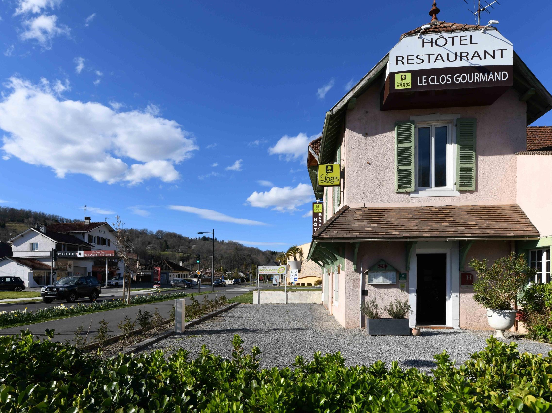 Logis Hostellerie Du Neez Gan ภายนอก รูปภาพ